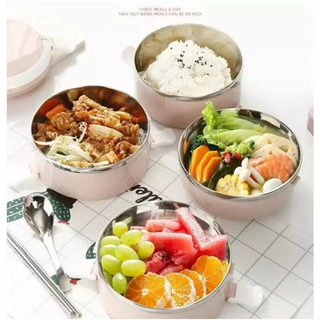 3 Layers Stainless Steel Lunch Box