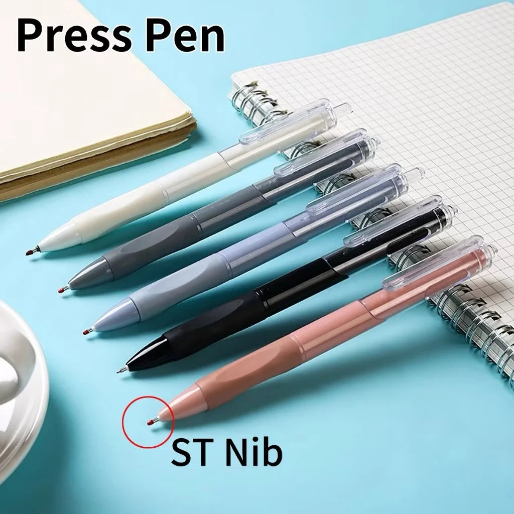 Quick-Drying Press Gel Pen 0.5mm