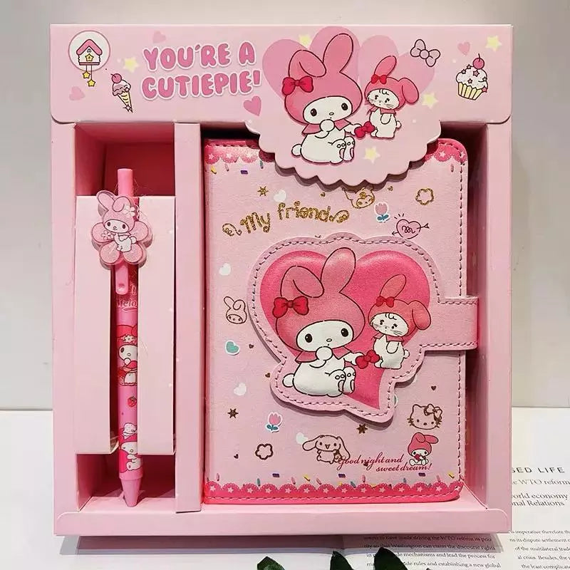 Sanrio Notebook with Pen Set