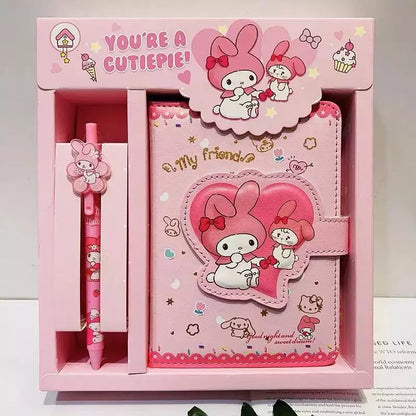 Sanrio Notebook with Pen Set