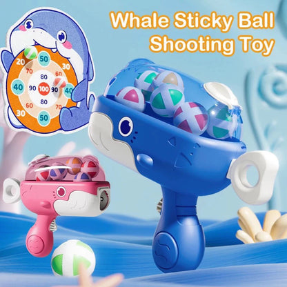 Children's Sticky Ball Launching Toy Gun