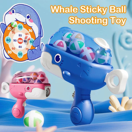Children's Sticky Ball Launching Toy Gun