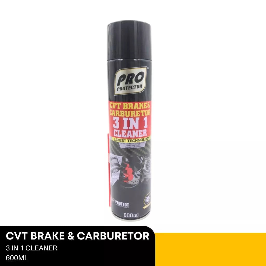 PRO PROTECTOR CVT, BRAKE & CARBURETOR 3 IN 1 CLEANER