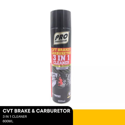 PRO PROTECTOR CVT, BRAKE & CARBURETOR 3 IN 1 CLEANER
