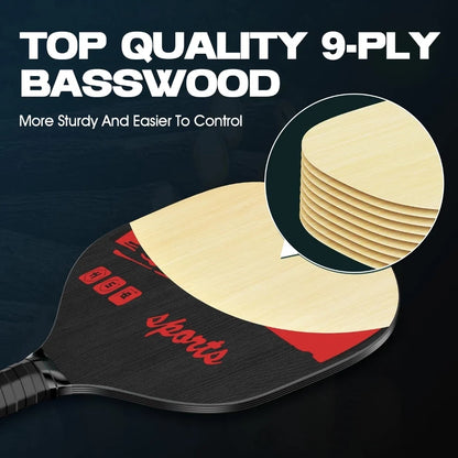 Pickleball Rackets Set