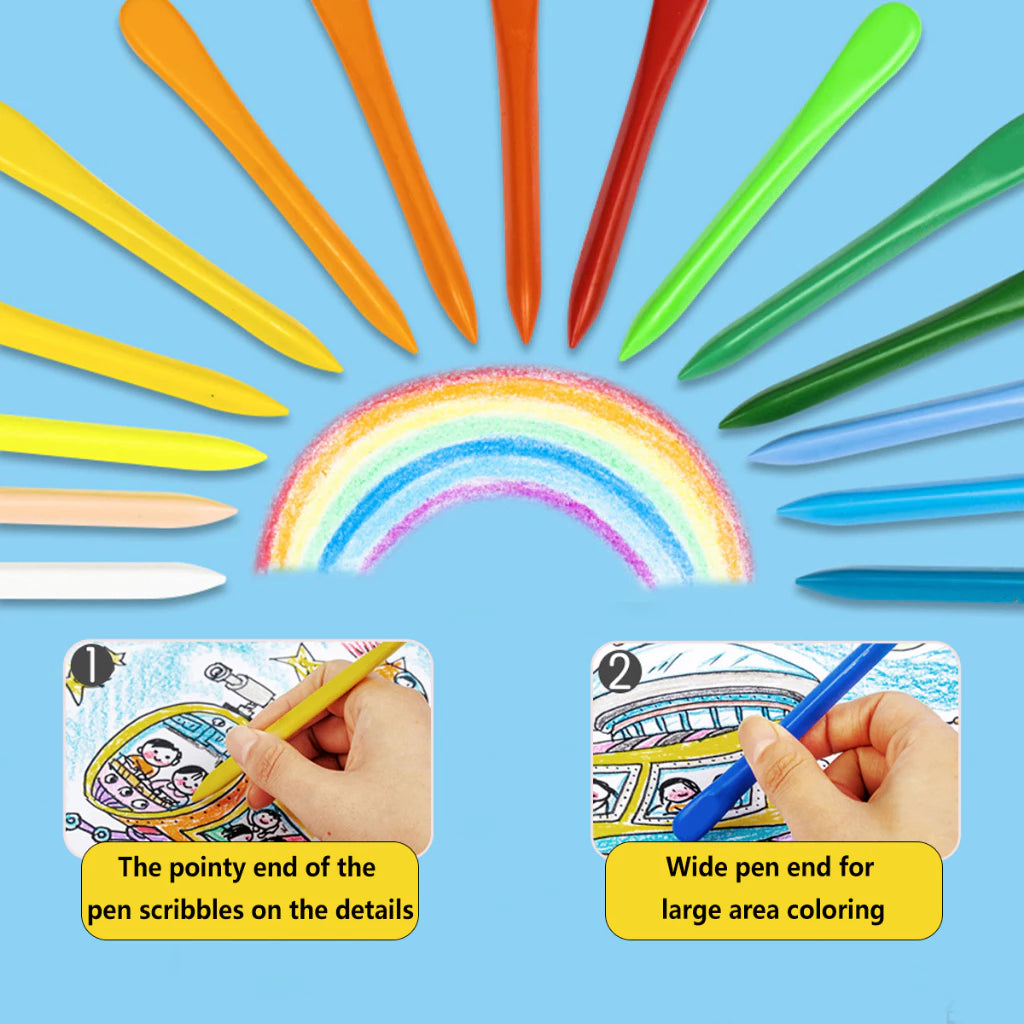 Non-Toxic Easy to Clean Crayons