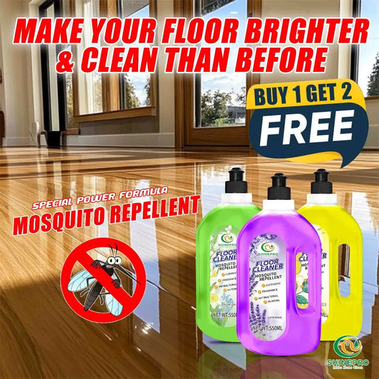 BUY 1 GET 2 | SHINEPRO Floor Cleaner with Mosquito Repellent 550ml