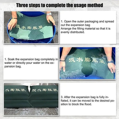 Sandless Flood Barrier Bag