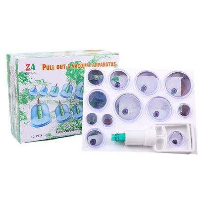 12 Cups Vacuum Cupping Device