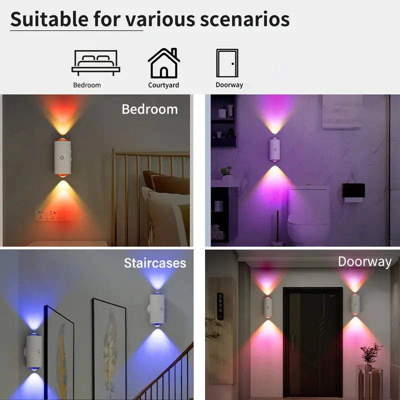 Rechargeable RGB Ambient Light with Motion Sensor