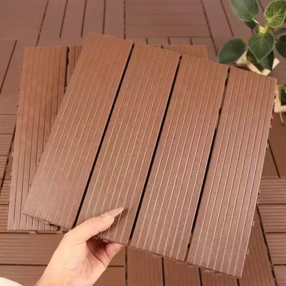 PVC Interlocking Floor Decking Tiles