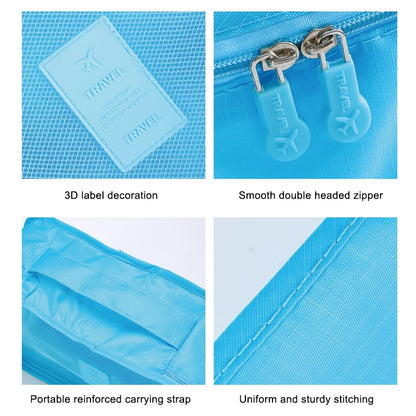 6PCS TRAVEL LUGGAGE ORGANIZER SET