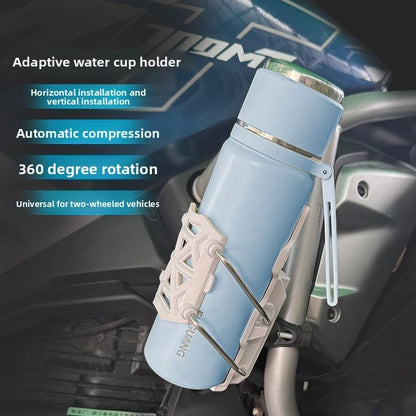 Universal Water Bottle Holder for Motorcycle, Bicycle & E-Bike
