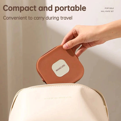 Portable Nail Care Set with Carry Case