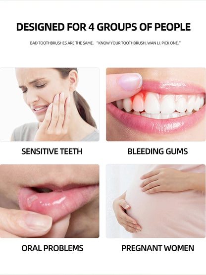 2-in-1 Toothbrush & Tongue Scraper 5pcs/set