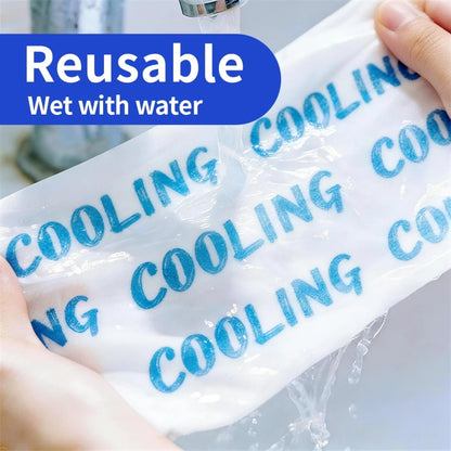 LunaVi Care Ice Cooling Wipes for Instant Heat Relief