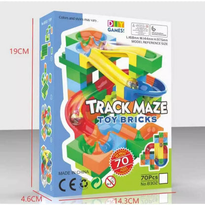 Track Maze Toy Bricks
