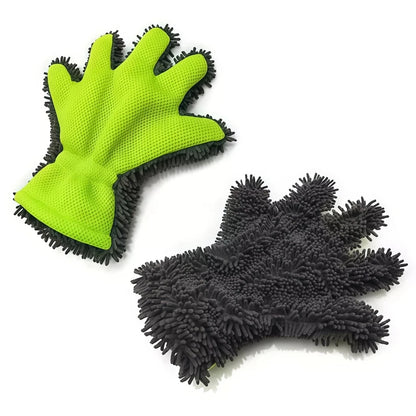 Five-Finger Microfiber Car Wash Glove