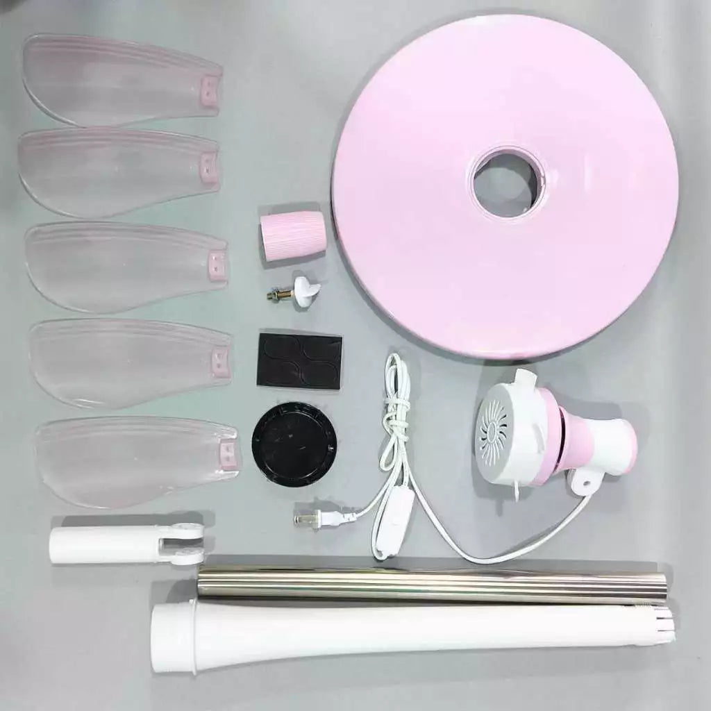 5-Blade Portable Adjustable Standing Fan