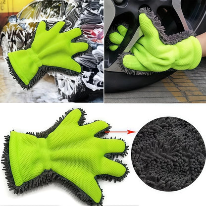Five-Finger Microfiber Car Wash Glove