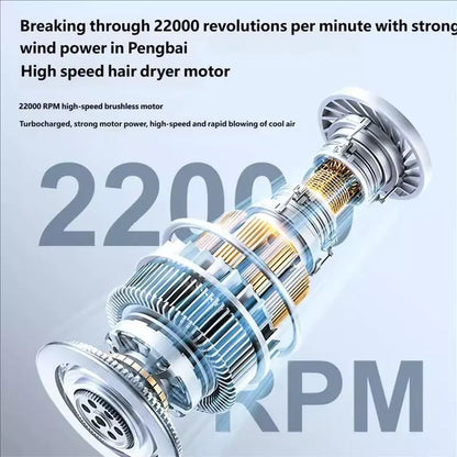 X699 Transparent Mini Handheld Fan - Rechargeable w/ Light & Digital Display