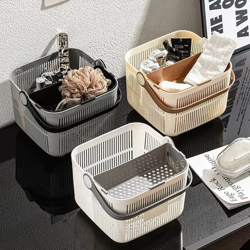 Double Layer Portable Shower Caddy