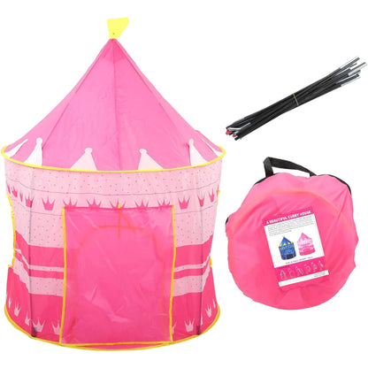 Kids Portable Folding Castle Tent