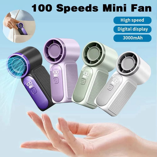 Mini Turbo Fan with LED Display