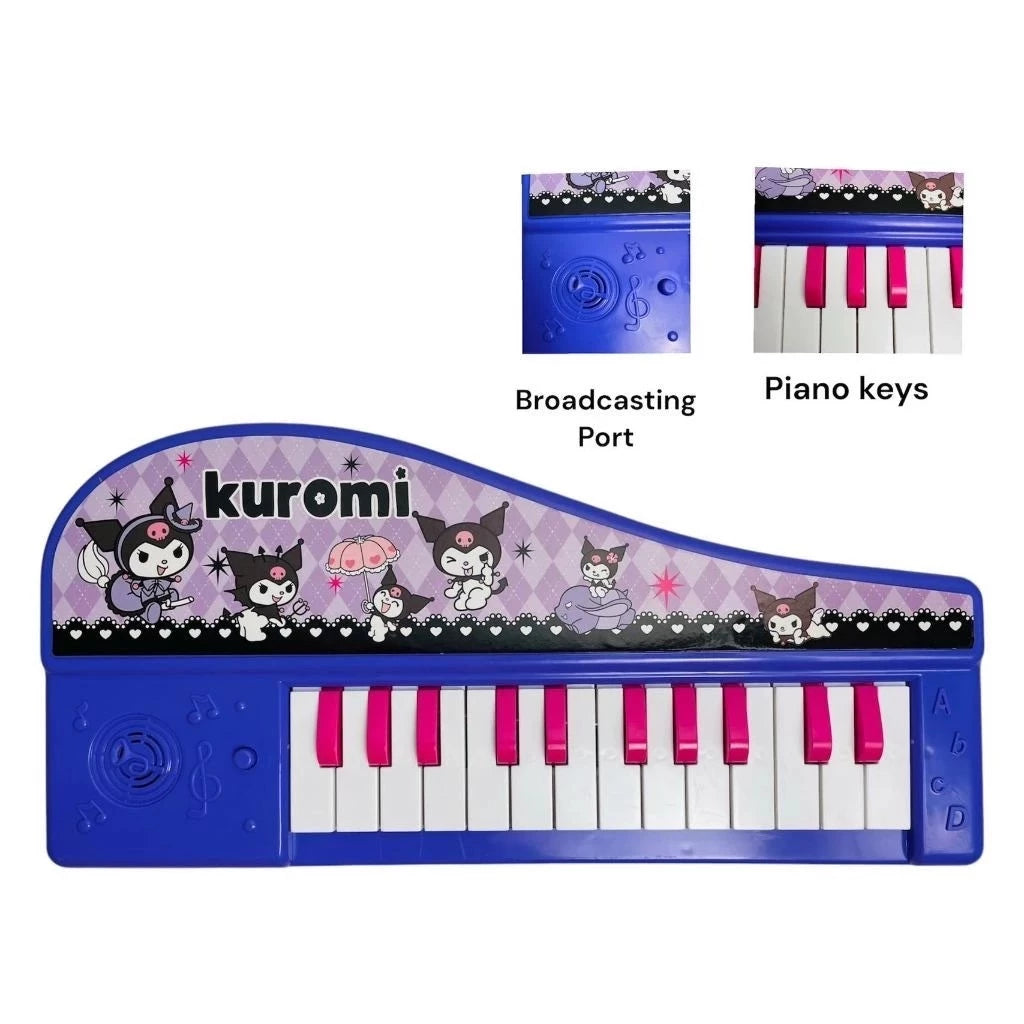 Kuromi Portable Electric Piano Toy