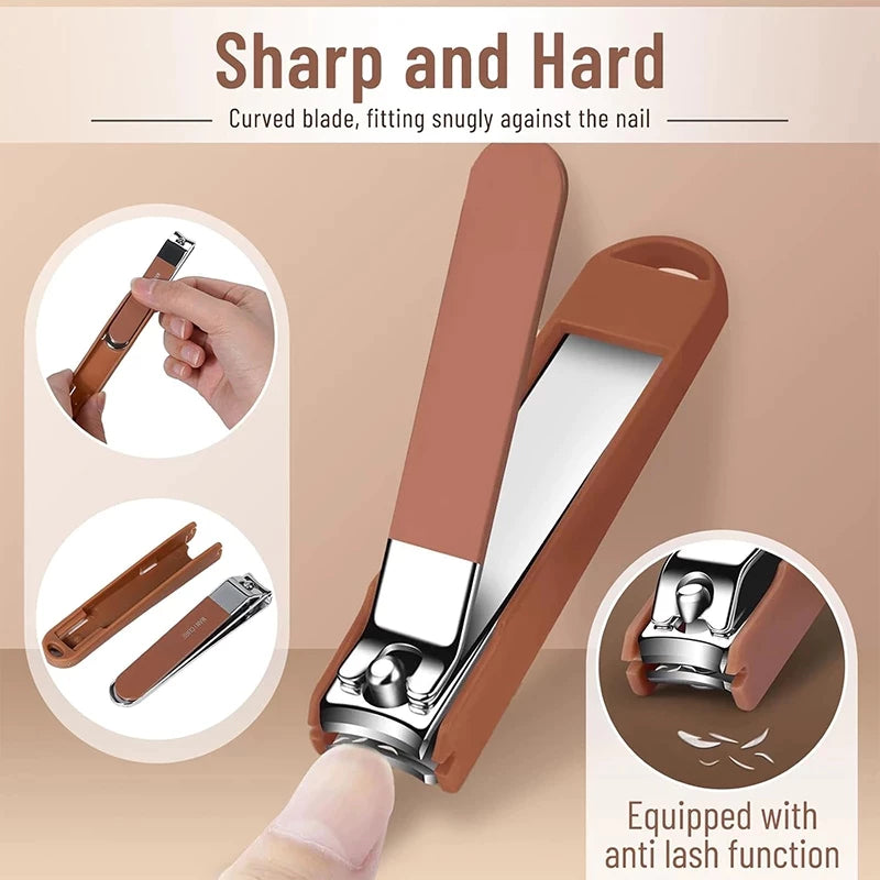 Portable Nail Care Set with Carry Case