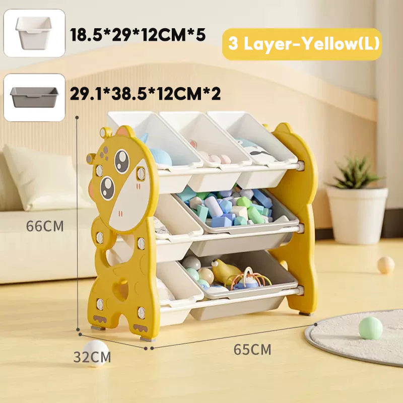 3 Layers Toy Organizer Storage Rack