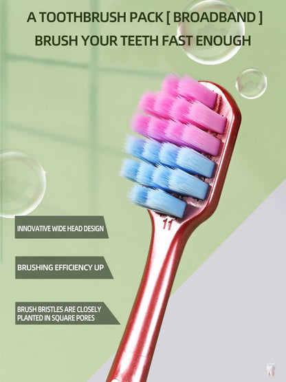 2-in-1 Toothbrush & Tongue Scraper 5pcs/set