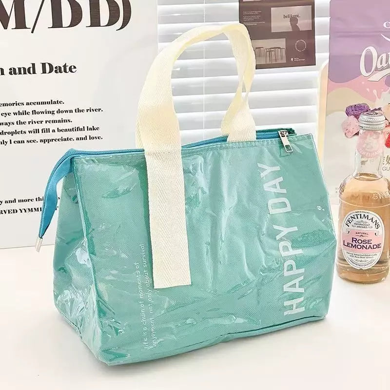 HAPPY DAY Insulated Lunch Bag