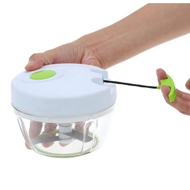 Manual Easy Spin Cutter – Quick & Effortless Food Chopper