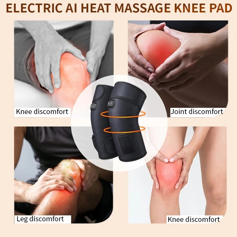 Electric Heating Knee Pad Massager