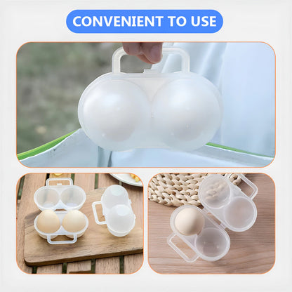 Two Compartments Egg Storage Box