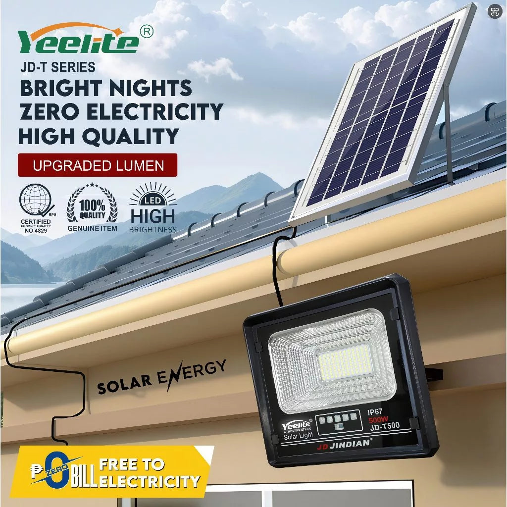 BUY 1 TAKE 1 | YEELITE Solar LED Flood Light with Remote Control
