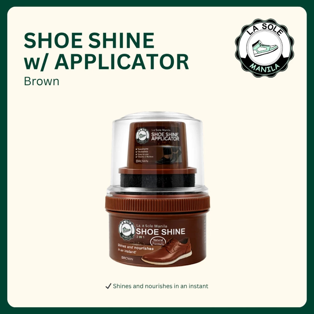 LA SOLE MANILA Shoe Shine with Applicator