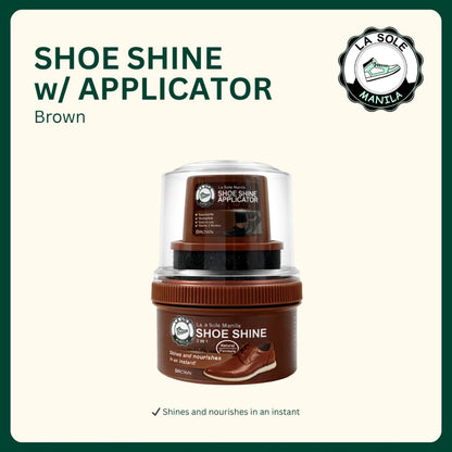 LA SOLE MANILA Shoe Shine with Applicator