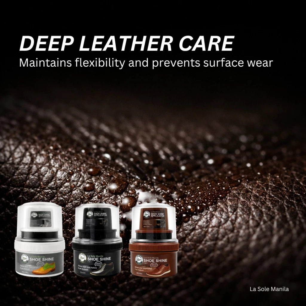 LA SOLE MANILA Shoe Shine with Applicator