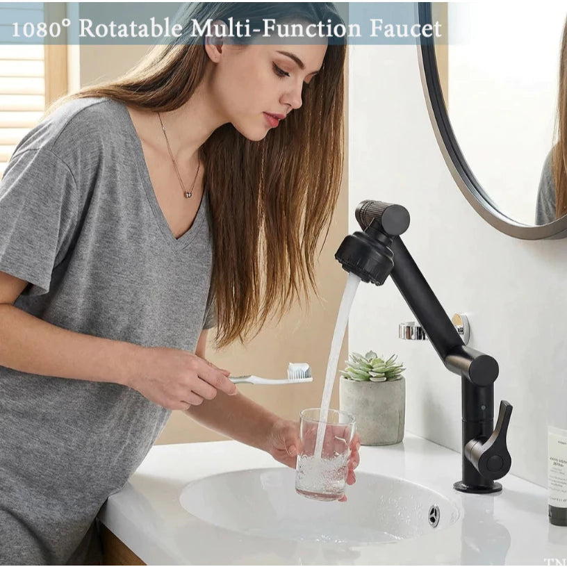 1080° Swivel Stainless Steel Faucet