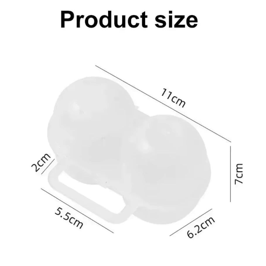 Two Compartments Egg Storage Box