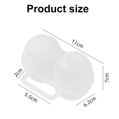 Two Compartments Egg Storage Box