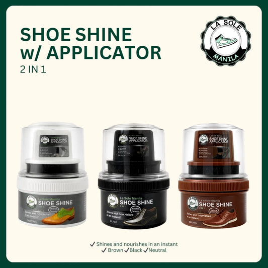 LA SOLE MANILA Shoe Shine with Applicator
