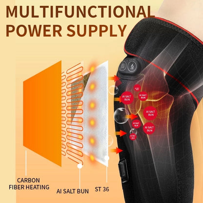 Electric Heating Knee Pad Massager