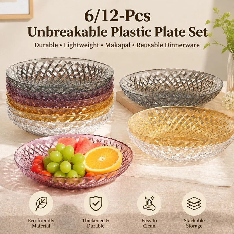 Unbreakable Acrylic Plate