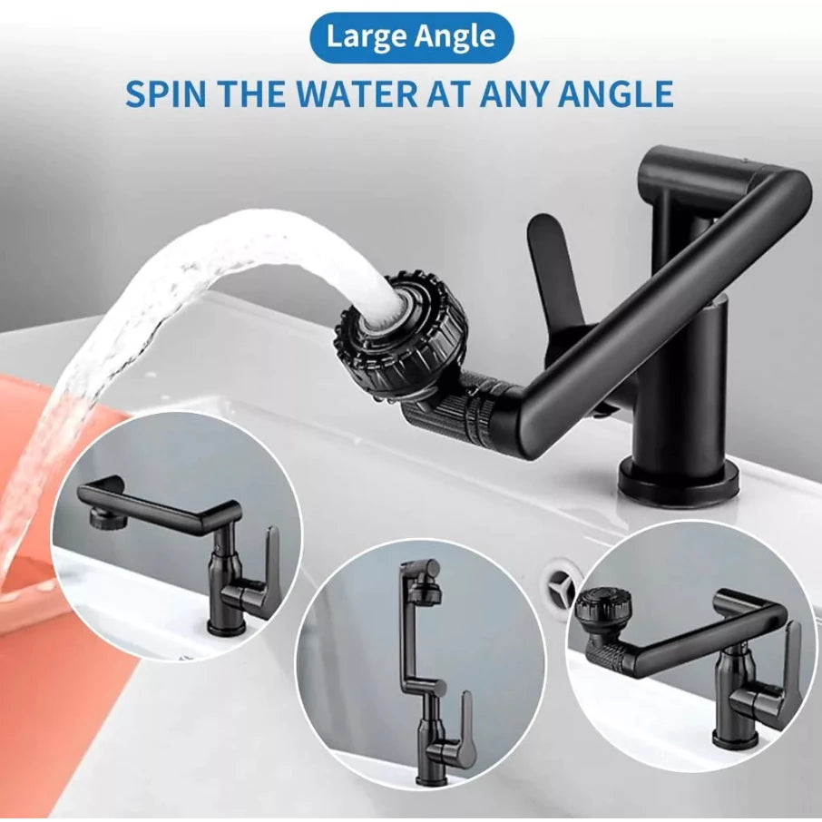 1080° Swivel Stainless Steel Faucet
