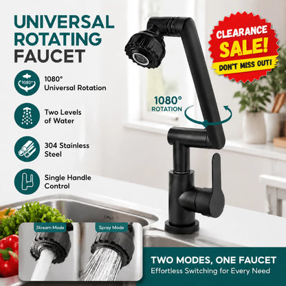 1080° Swivel Stainless Steel Faucet