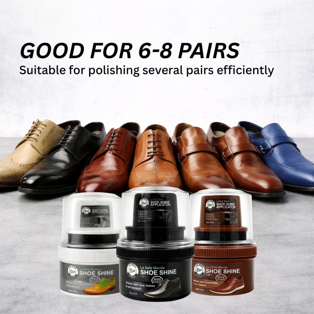 LA SOLE MANILA Shoe Shine with Applicator