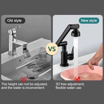 1080° Swivel Stainless Steel Faucet